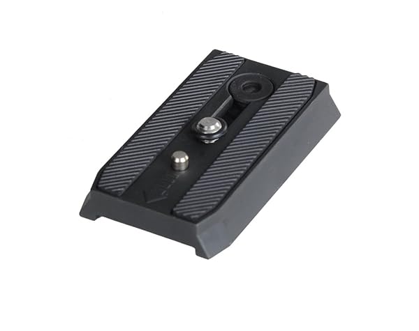 Benro Benro QR4 Slide-In Video Quick Release Plate for S2 - Fast & Secure Mounting (Black)