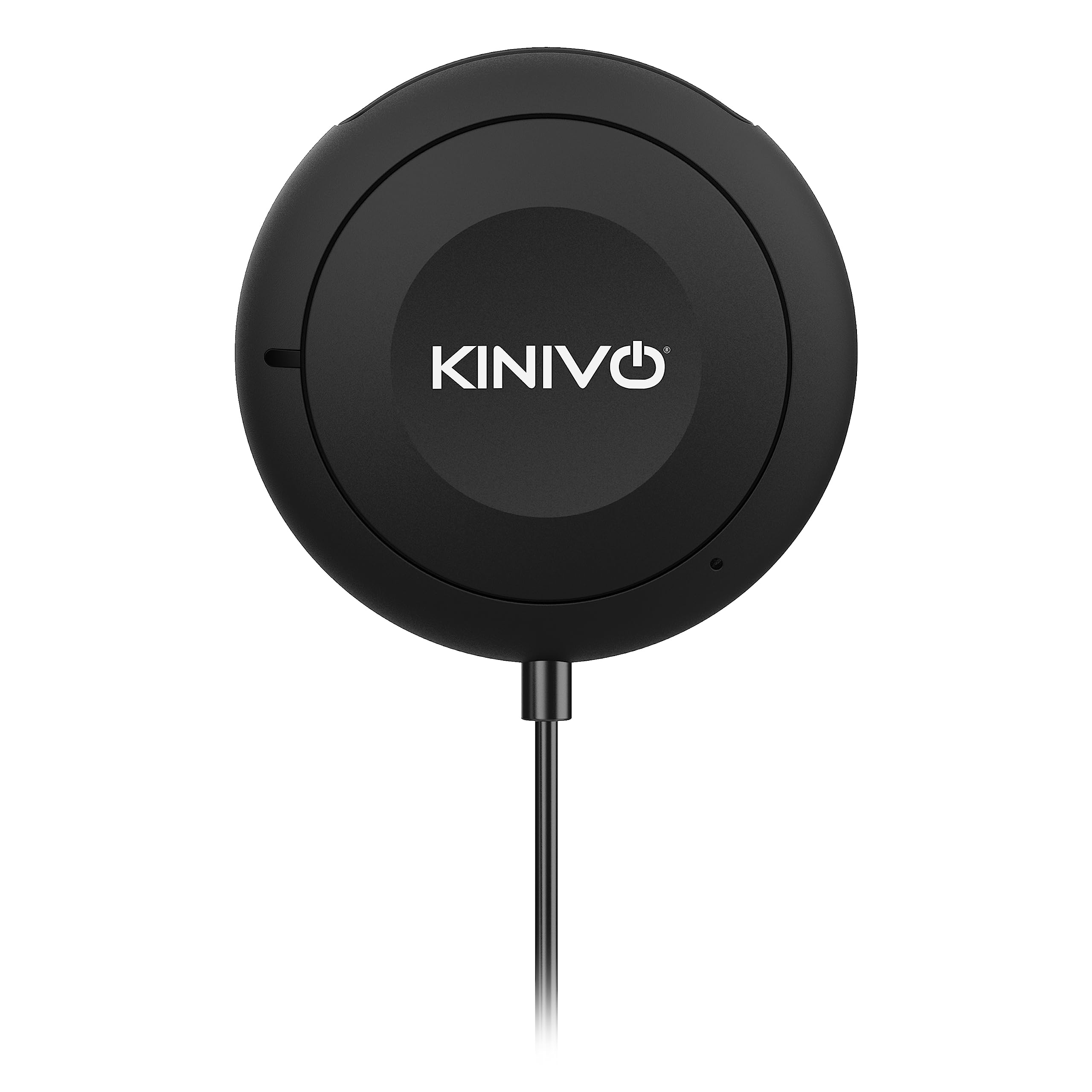 Kinivo Kinivo BTC450 Bluetooth Car Kit: Hands-Free AUX Adapter with Noise Isolator & Apt-X for Superior Sound