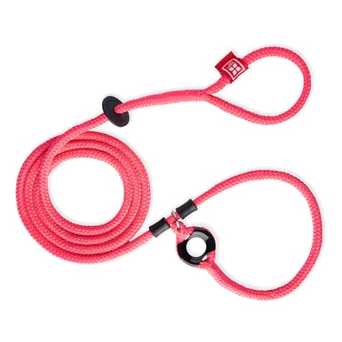 Harness Lead No Pull Dog Harness and Leash Set for All Breeds Cushioned Rope Design Prevents Escaping and Pulling Medium Large Pink