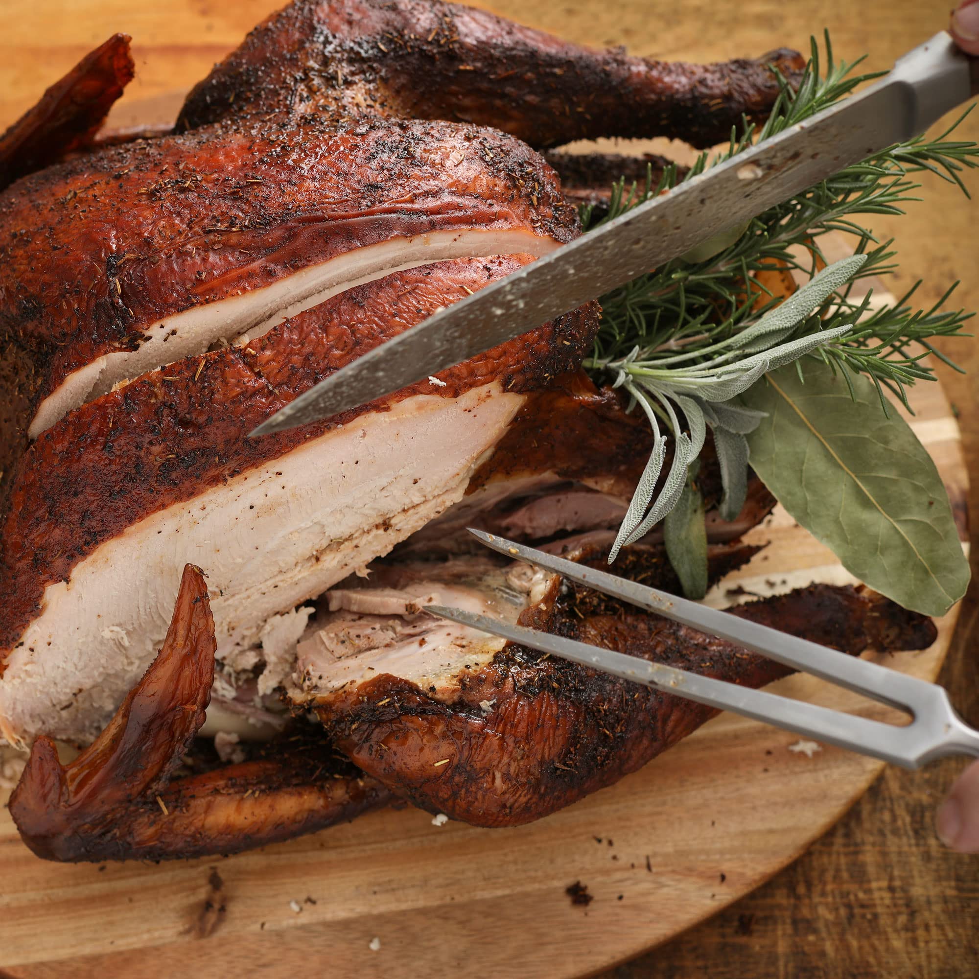 Ergo Chef Pro Series 8 Inch Carving Fork Black for Precision Cutting and Serving - View 5 of 6