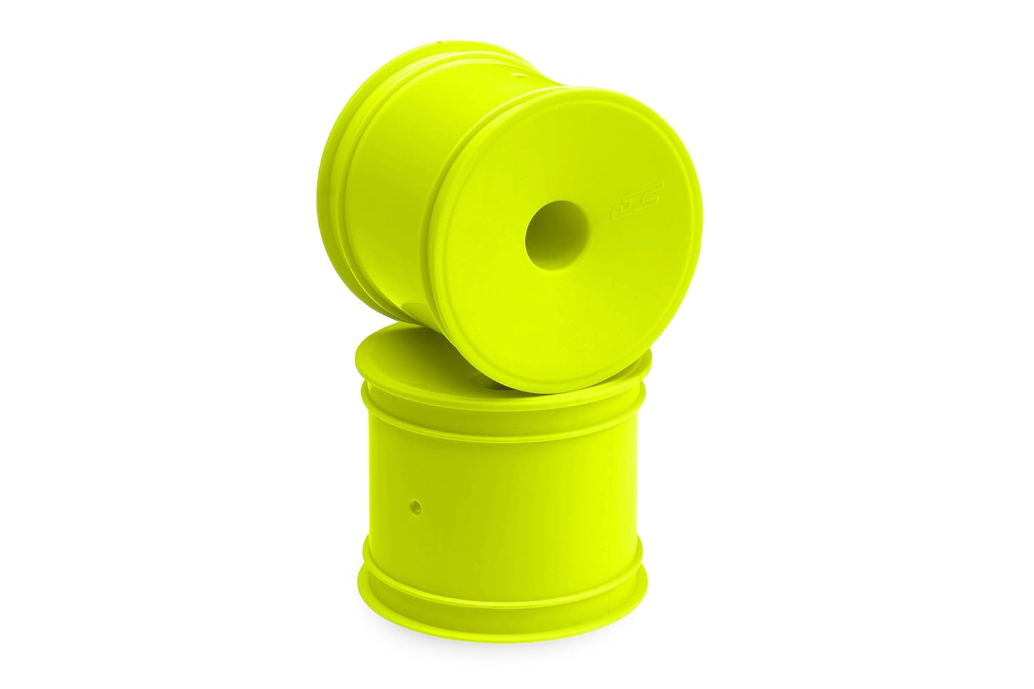 J Concepts J Concepts 3354Y Mono T4.1 12mm Hex Front and Rear Wheel Yellow 4Pc High Performance Racing Wheels