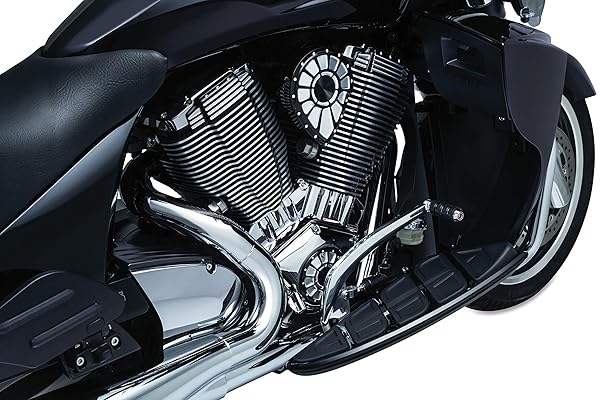 Kuryakyn Buy Kuryakyn 8856 ISO Long Shift/Brake Footpegs for Indian & Victory Motorcycles - Chrome, Single Pack - View 6 of 7