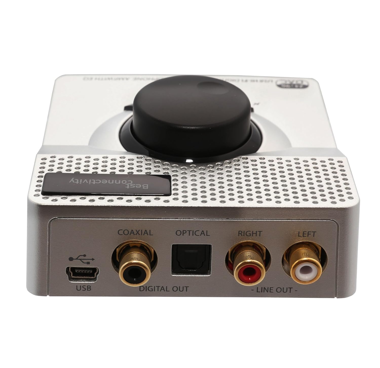Syba Syba USB 24 Bit 96 KHz DAC Headphone Amplifier with 2 Stage EQ Digital Coaxial and RCA Output SD-DAC63118 - View 4 of 7
