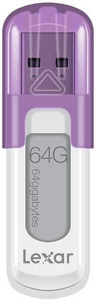 Buy Lexar JumpDrive V10 64GB USB Flash Drive (Purple) - Fast, Reliable Storage Solution
