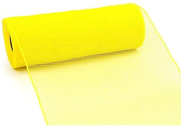 Craig Bachman Buy 10 Inch x 30 Feet Yellow Deco Poly Mesh Ribbon - Perfect for Crafts & Decorations | RE130229