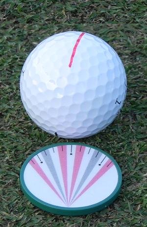 Vectorputt Vectorputt Golf Ball Marker and Alignment Tool USGA Approved for Professional and Amateur Play - View 2 of 2