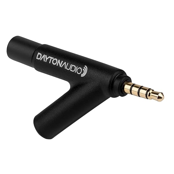 Dayton Audio Dayton Audio iMM-6: Best Calibrated Measurement Microphone for iPhone, iPad & Android Devices - View 3 of 6