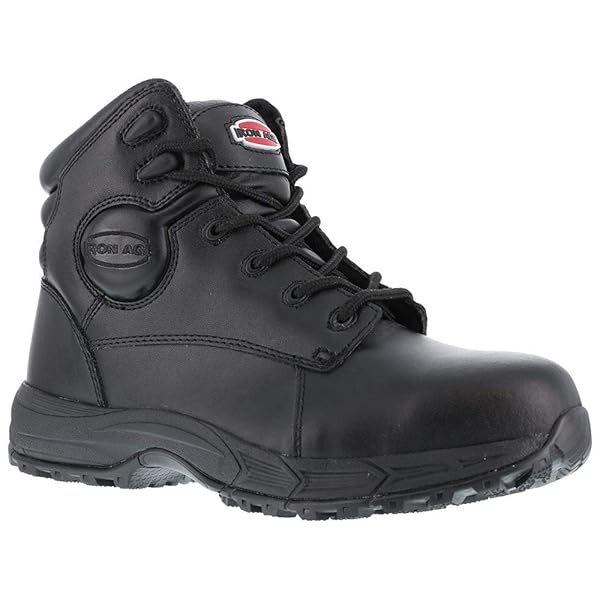 Iron Age Iron Age Ia5150 Men's Steel Toe Work Boot - Black, Size 9.5 Medium | Durable Ground Finish - View 3 of 8