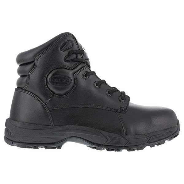 Iron Age Iron Age Ia5150 Men's Steel Toe Work Boot - Black, Size 9.5 Medium | Durable Ground Finish - View 2 of 8
