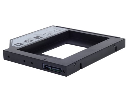 SilverStone Silverstone Tek 12.7mm Height 2.5 Inch SATA HDD SSD Caddy Conversion Tray for Laptop TS09