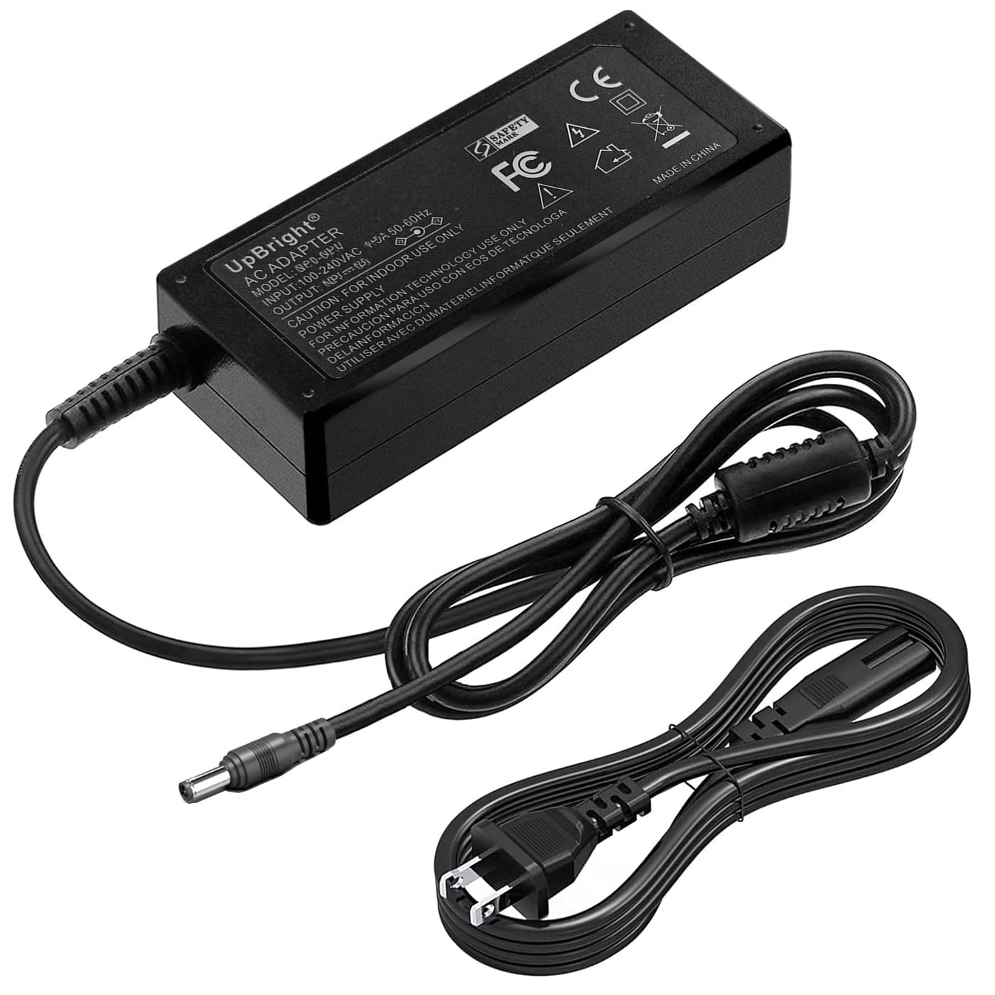 UPBRIGHT UpBright 24V 2.5A AC/DC Adapter for LG LED HDTVs - Compatible with 26LV2500, 22LE5500 & More