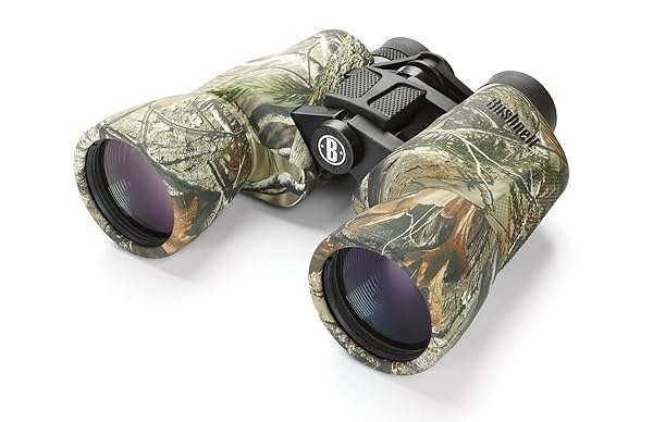 Bushnell Bushnell PowerView 10x50mm Binoculars - Realtree AP | Instafocus Porro Prism for Clear Viewing