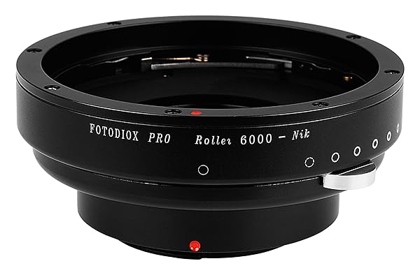 Fotodiox Pro IRIS Lens Mount Adapter: Rollei 6000 to Nikon F-Mount Compatibility