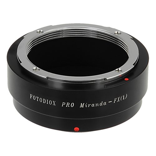 Fotodiox Pro Lens Mount Adapter: Miranda Lens to Fujifilm X-Mount for Perfect Photography