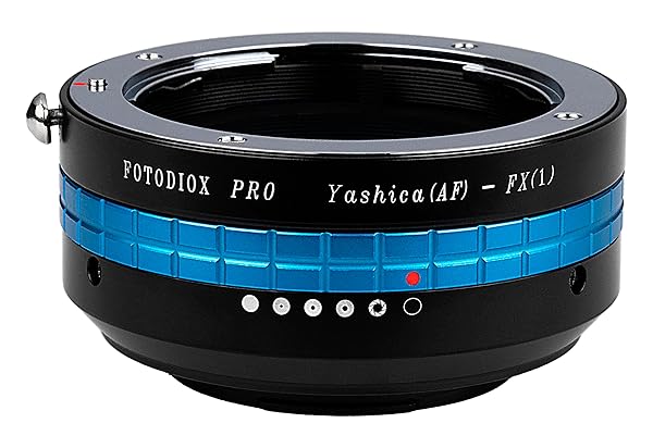 Fotodiox Pro Lens Mount Adapter: Yashica AF to Fujifilm X-Mount for Mirrorless Cameras