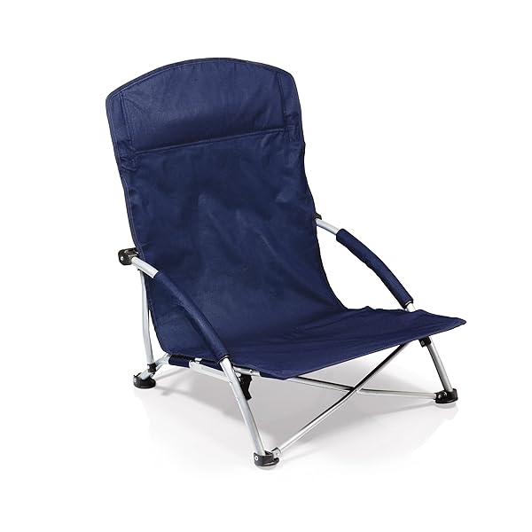 PICNIC TIME ONIVA Tranquility Beach Chair with Carry Bag - Comfortable Low Beach Chair for Relaxing Outdoors