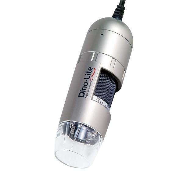 Dino-Lite Buy Dino-Lite AM3111 USB Digital Microscope - 0.3MP, 10x-50x Magnification, 230x Optical, 8 LEDs for Clear Imaging