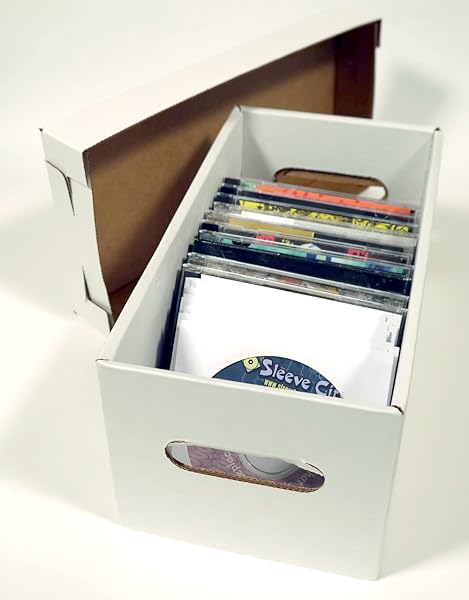 Sleeve City Diskeeper Ultimate CD Storage Box: Organize & Protect Your CDs with Style