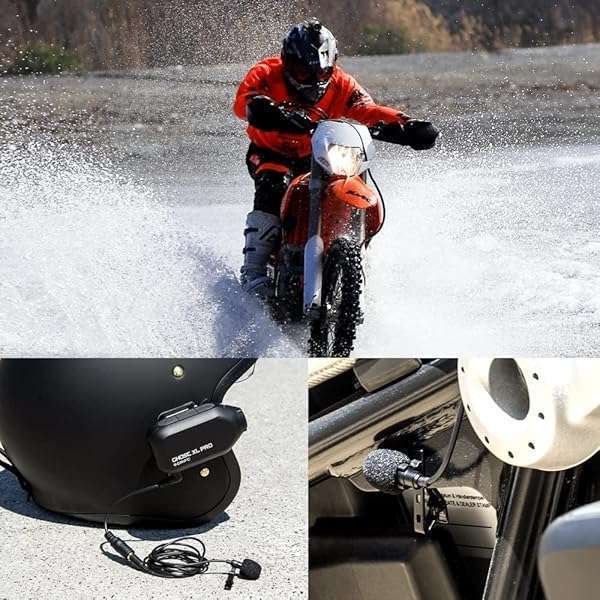 Drift Innovation Drift Ghost 3.5mm External Microphone: Capture Motorbike Rumbles & Vlog Adventures - View 7 of 9
