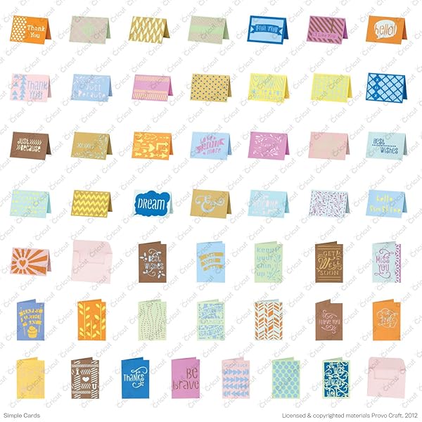 Cricut Create Stunning Cards with Cricut Project Simple Cards Cartridge: Easy DIY Ideas & Tips - View 3 of 9