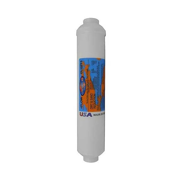 Omnipure Omnipure CL10PF5-B Sediment Inline Water Filter: Clean Water Solution for Home & Office