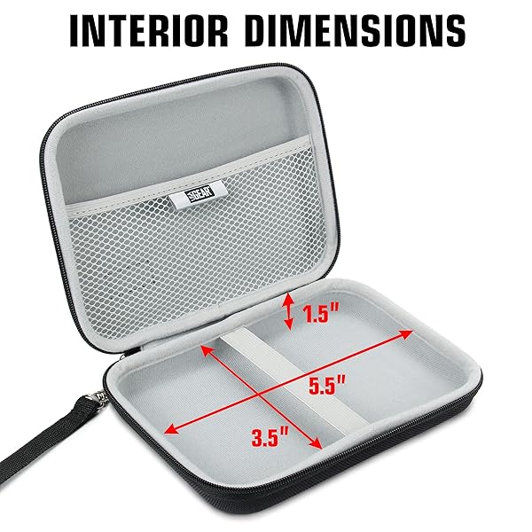 USA Gear USA GEAR Portable WiFi Hotspot Case - Travel-Friendly, Compatible with 4G LTE Devices from Verizon, Netgear, Huawei & GlocalMe - View 3 of 10