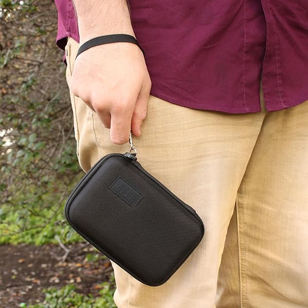 USA Gear USA GEAR Portable WiFi Hotspot Case - Travel-Friendly, Compatible with 4G LTE Devices from Verizon, Netgear, Huawei & GlocalMe - View 7 of 10