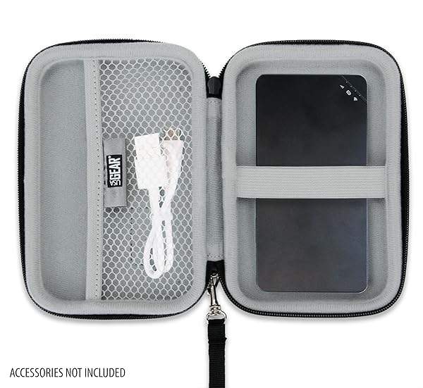 USA Gear USA GEAR Portable WiFi Hotspot Case - Travel-Friendly, Compatible with 4G LTE Devices from Verizon, Netgear, Huawei & GlocalMe - View 8 of 10