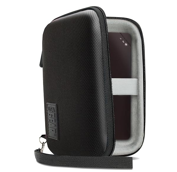 USA Gear USA GEAR Portable WiFi Hotspot Case - Travel-Friendly, Compatible with 4G LTE Devices from Verizon, Netgear, Huawei & GlocalMe - View 2 of 10