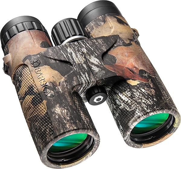 BARSKA Barska 10x42 WP Blackhawk Binoculars - Mossy Oak Break-Up Finish for Outdoor Adventures
