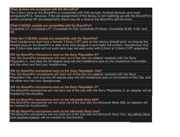 V-Moda V-MODA BoomPro Microphone: Detachable Flexible Mic for Headphones - Enhance Your Audio Experience - View 9 of 10