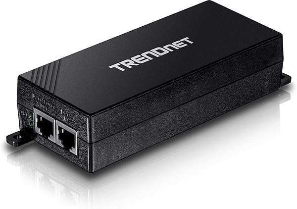 TRENDnet TRENDnet TPE-115GI PoE+ Injector - 30W Gigabit Power Over Ethernet, 100M Range, Black (Pack of 1) - View 2 of 9