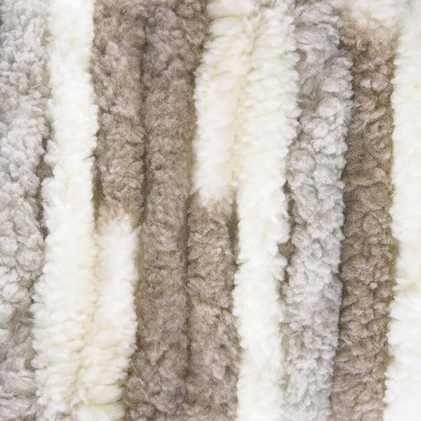 Bernat Bernat Baby Blanket Yarn - 3.5 oz Super Bulky in Little Sand Castles | Perfect for Cozy Baby Projects - View 3 of 6