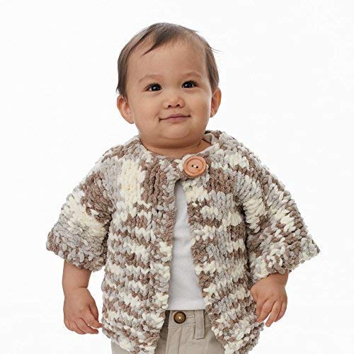 Bernat Bernat Baby Blanket Yarn - 3.5 oz Super Bulky in Little Sand Castles | Perfect for Cozy Baby Projects - View 6 of 6