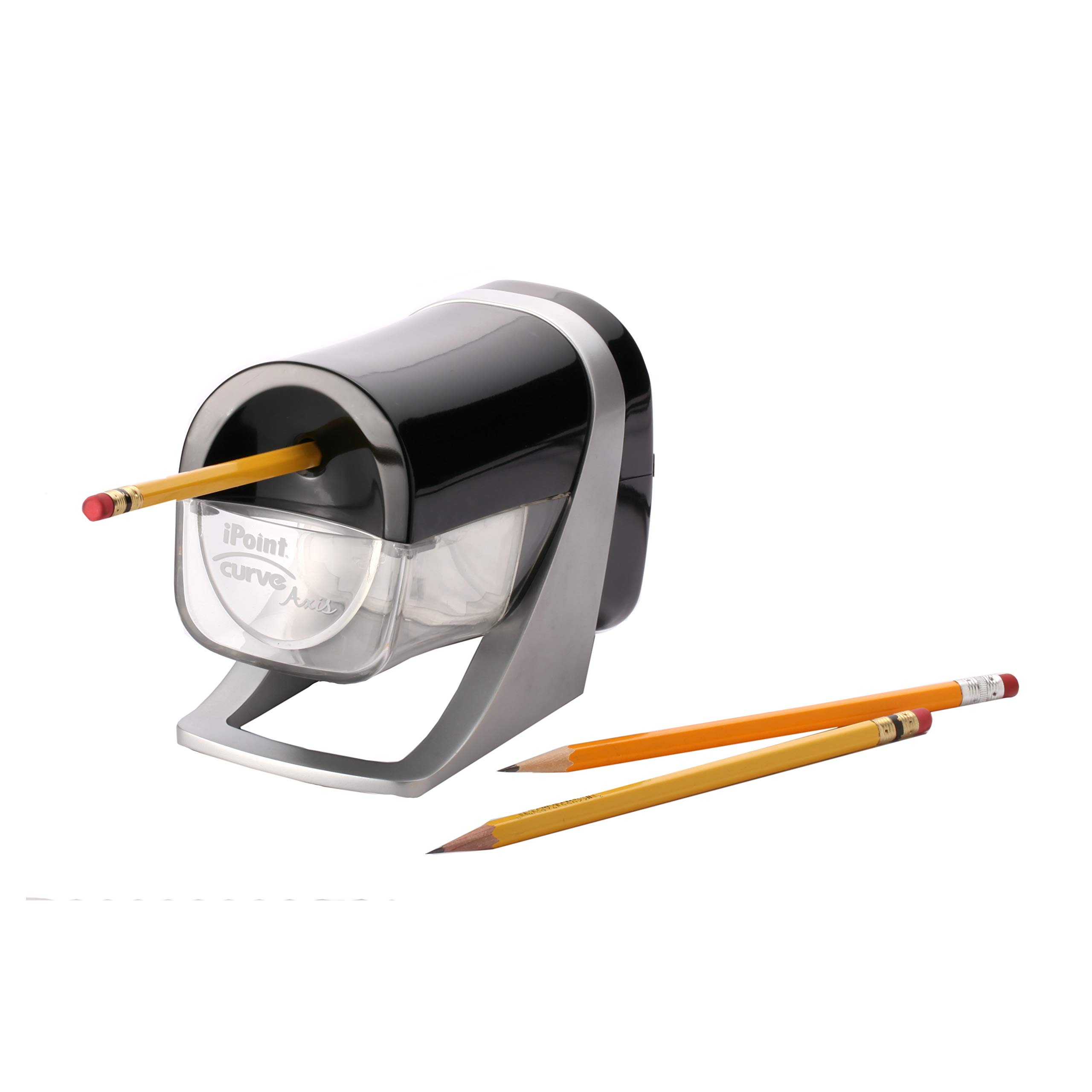 Westcott iPoint Curve Axis Electric Heavy Duty Pencil Sharpener 15512 for Quick and Efficient Sharpening - View 2 of 3