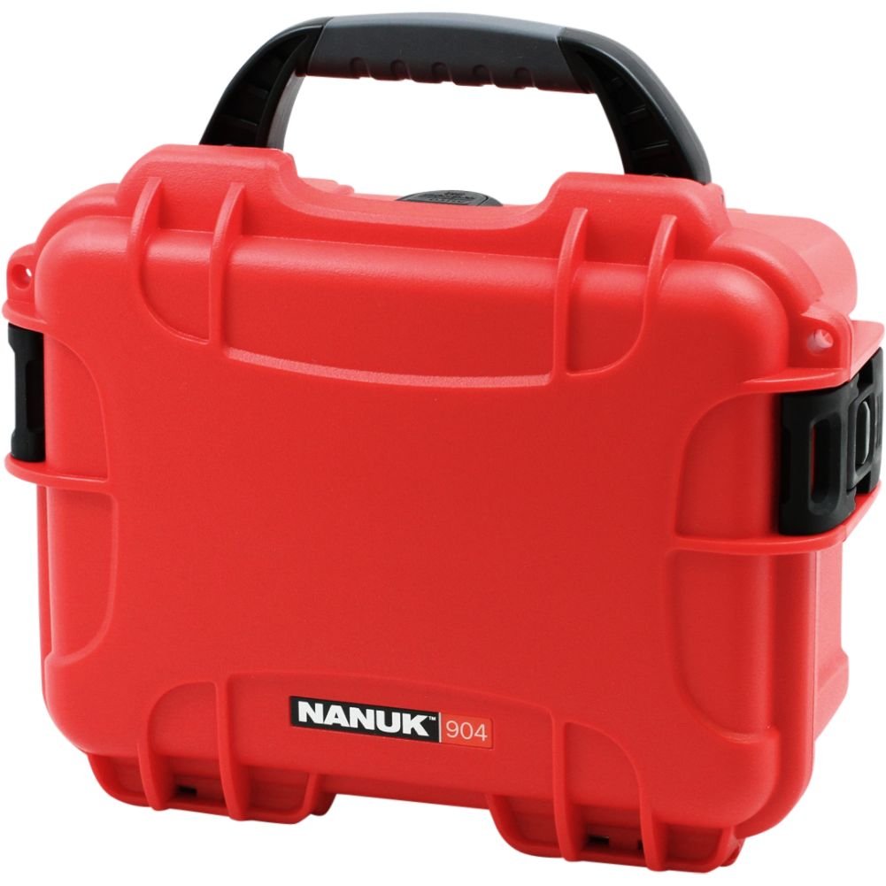 NANUK Nanuk 904 Waterproof Hard Case Empty Red Durable Protection for Gear and Equipment