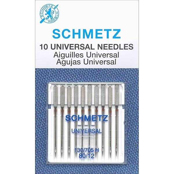 SCHMETZ Schmetz Universal Needle Size 80/12 - 10 Pack for Perfect Sewing Projects
