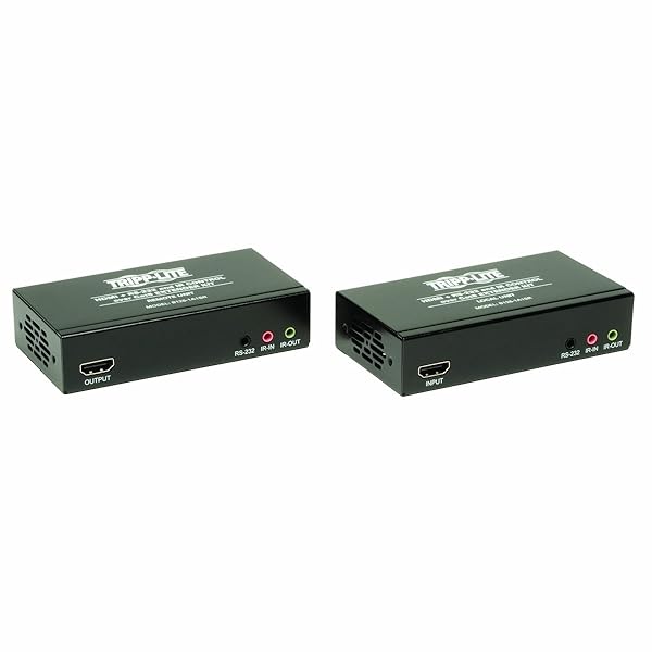 Tripp Lite HDMI Over Cat5/6 Extender Kit - 4K, 1080p, 328-ft Range, Serial & IR Control (B126-1A1SR)