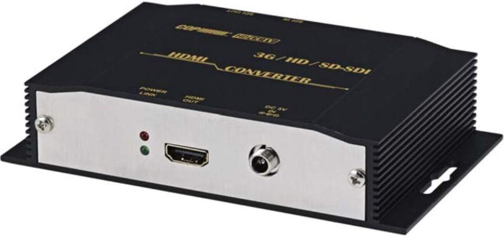 SPT Security Systems 15-SH101 HD SDI to HDMI Converter for 3G HD SD-SDI Black
