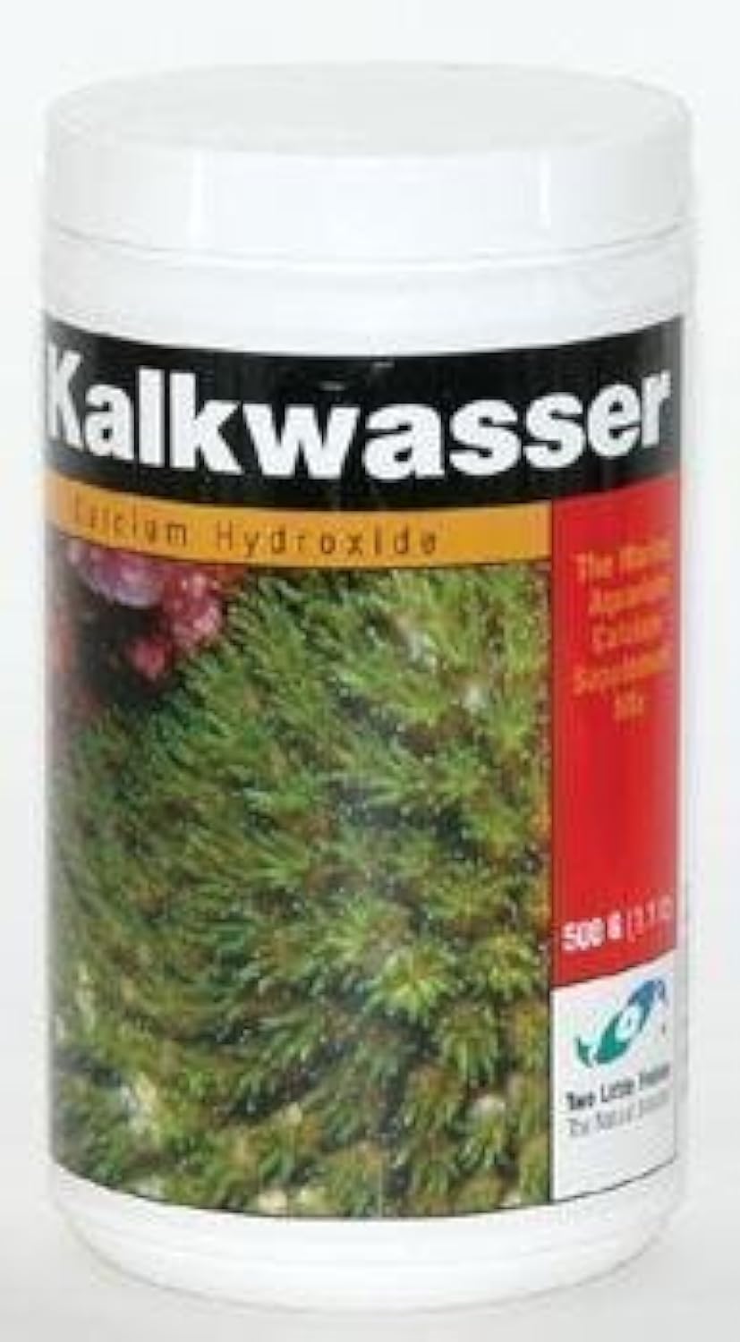 Two Little Fishies Two Little Fishies Kalkwasser 1 Lb for Optimal Aquarium Calcium Levels and Healthy Coral Growth