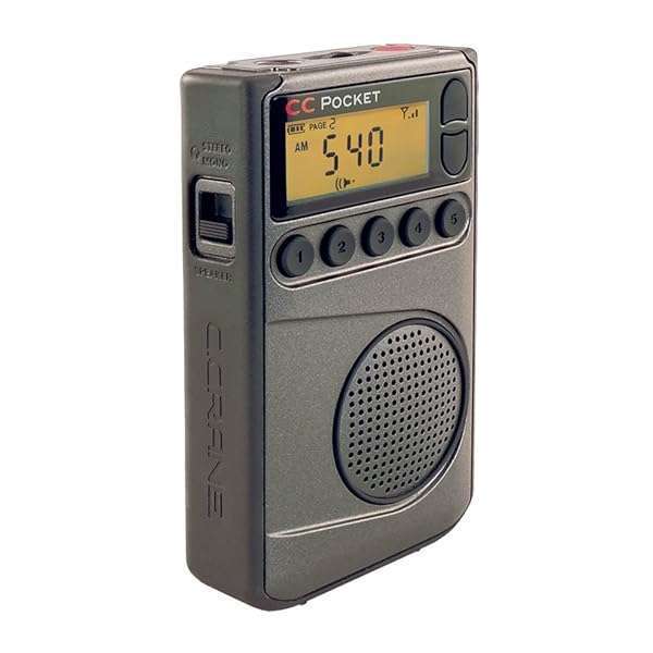 C.Crane Buy C. Crane CC Pocket AM FM NOAA Weather Radio - Clock & Sleep Timer Included