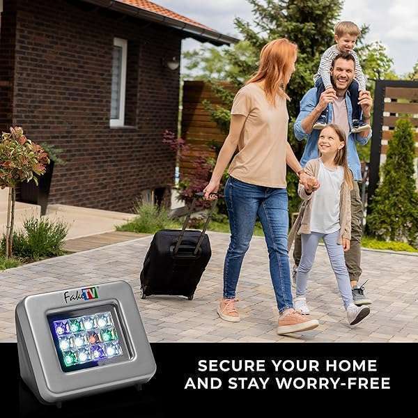 FakeTV FakeTV FTV-11: Advanced Burglar Deterrent & Realistic TV Simulator for Home Security - View 9 of 9