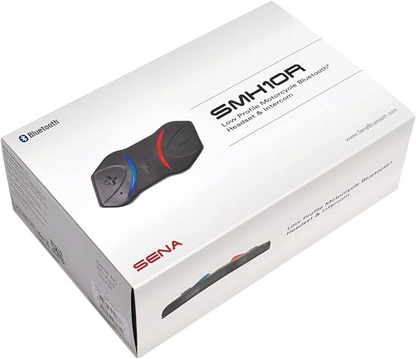 SENA Buy Sena SMH10R Low Profile Motorcycle Bluetooth Headset & Intercom - SMH10R-01 for Clear Communication - View 3 of 5