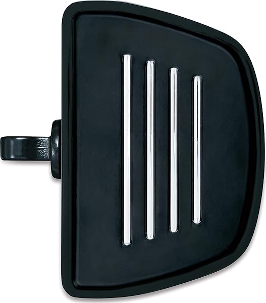 Kuryakyn Upgrade Your Ride: Kuryakyn 7578 Gloss Black Mini Board Floorboards with Male Mount Adapters for Motorcycles - View 3 of 4