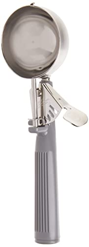 Winco Winco Ice Cream Disher Size 8 with Gray Handle - Perfect for Scooping Ice Cream!