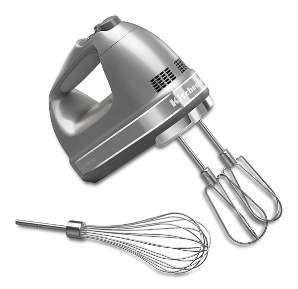 KitchenAid KitchenAid 7-Speed Hand Mixer KHM7210 in Contour Silver - Perfect for Baking & Cooking