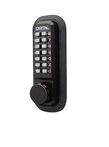 Lockey USA 2210WH Mechanical Keyless Deadbolt: Secure Your Home with Advanced Lock Technology - View 3 of 3