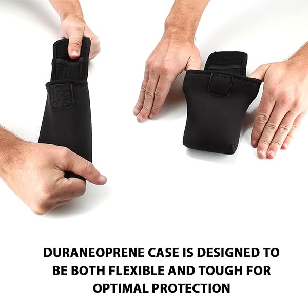 USA Gear USA Gear Portable AM FM Radio Case - Travel Pouch with Belt Loop & Carabiner for C. Crane, Retekess, BTECH & More - View 8 of 10