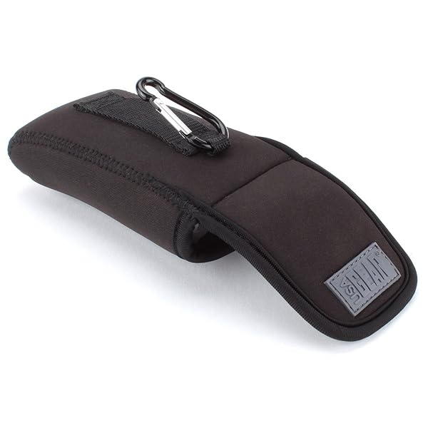 USA Gear USA Gear Portable AM FM Radio Case - Travel Pouch with Belt Loop & Carabiner for C. Crane, Retekess, BTECH & More - View 9 of 10