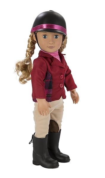 Our Generation Our Generation Doll Lily Anna 18 Inch Deluxe Equestrian Horse Riding Doll with Book and Accessories for Ages 3 and Up - View 3 of 7